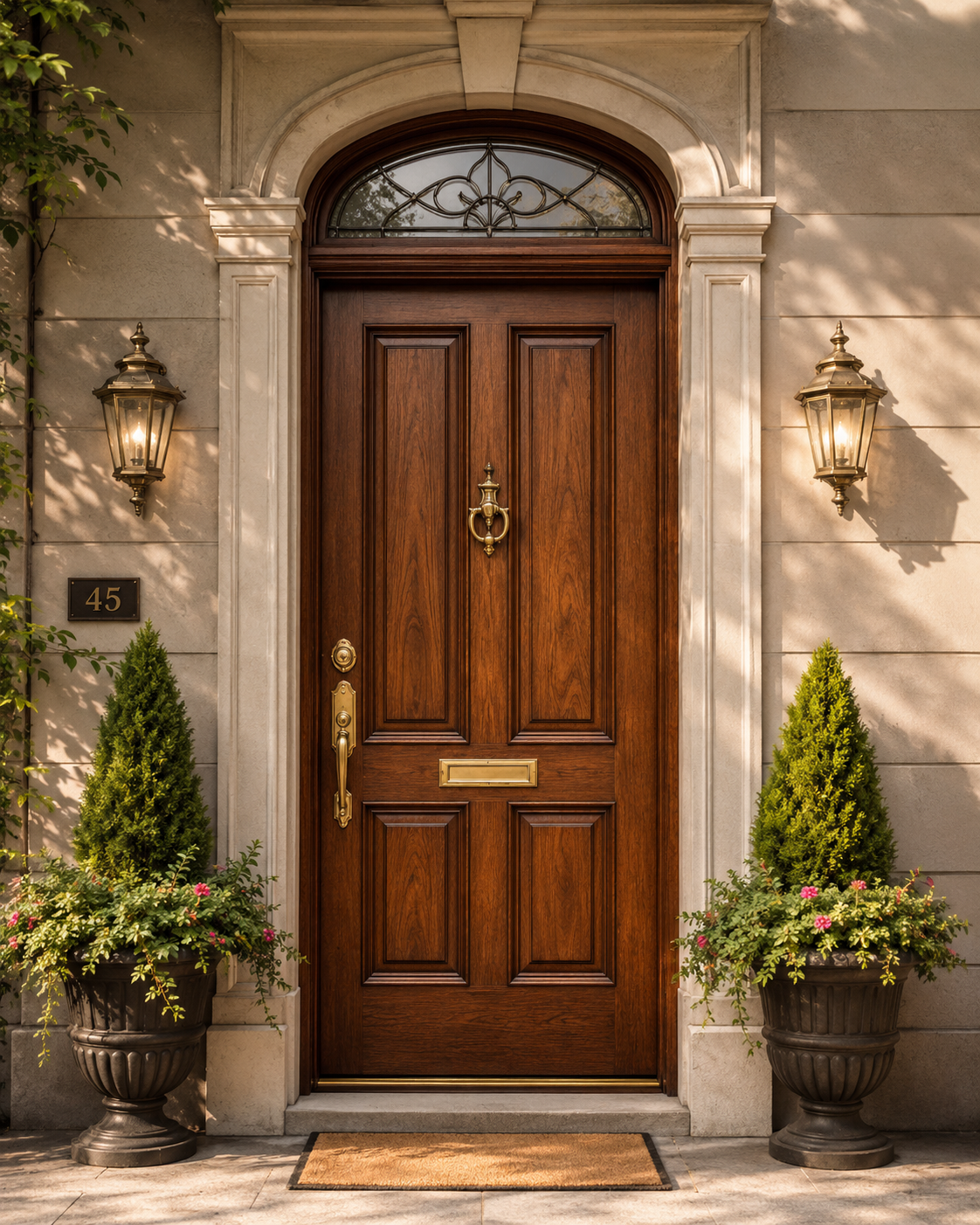 Porte résidentielle pour dépannage serrurier Paris